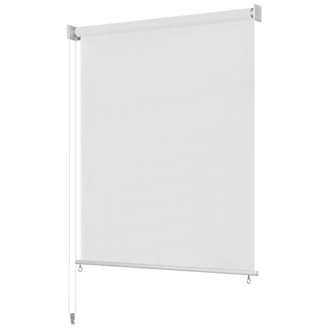 Rolgordijn voor buiten 140x230 cm wit 140 x 230 cm Wit