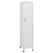 Lockerkast 38x45x180 cm staal grijs