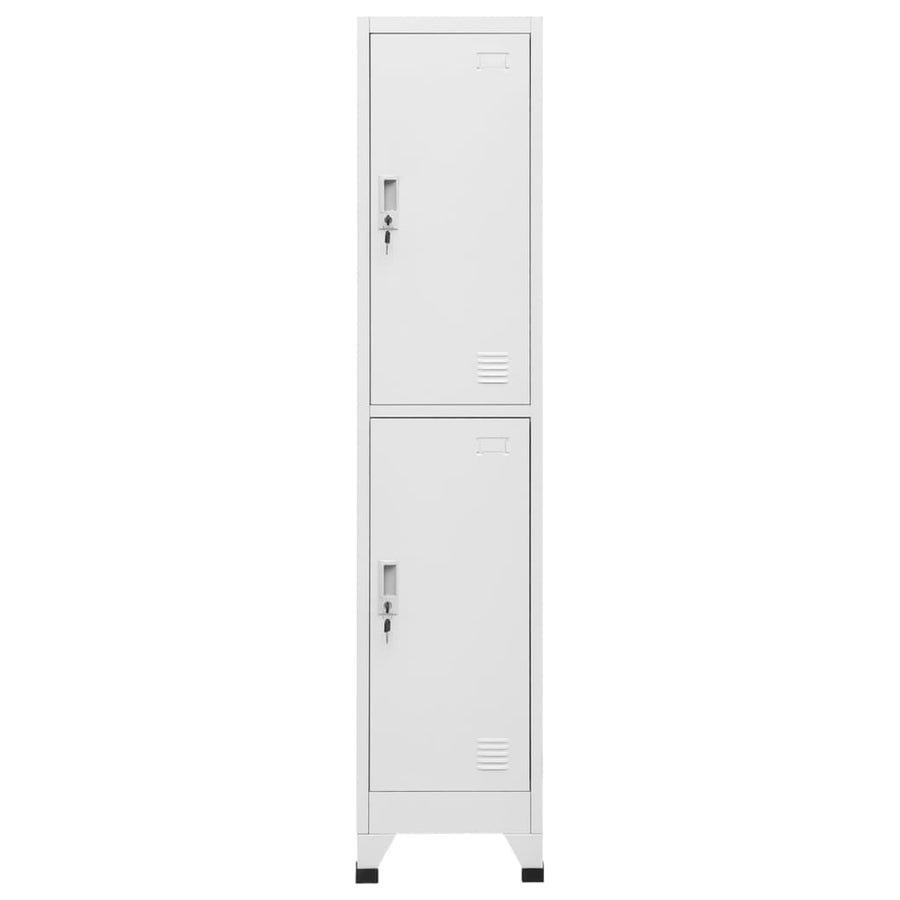 Lockerkast Met 2 Vakken 38X45X180 Cm