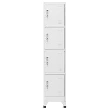 Lockerkast Met 4 Vakken 38X45X180 Cm