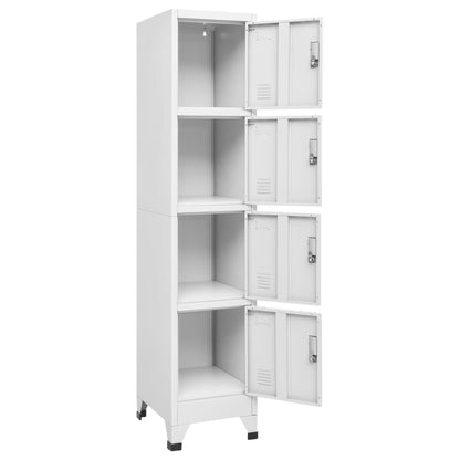 Lockerkast Met 4 Vakken 38X45X180 Cm