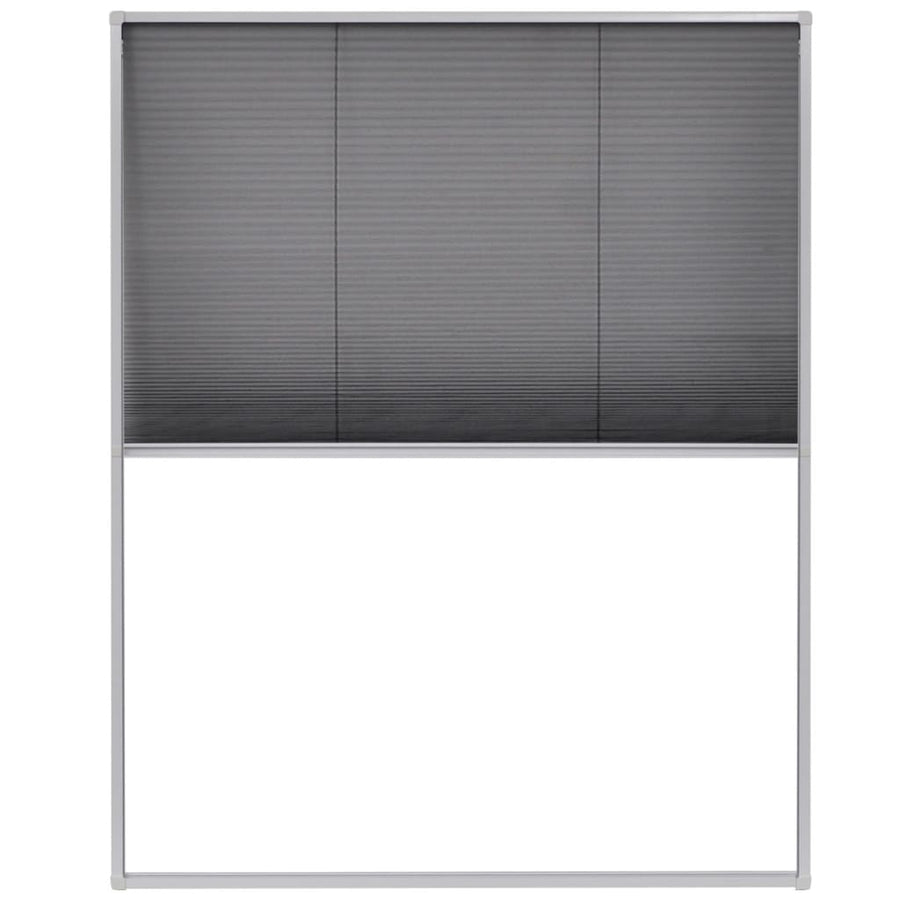 Raamhor Plissé 80X100 Cm Aluminium 80 x 100 cm Wit