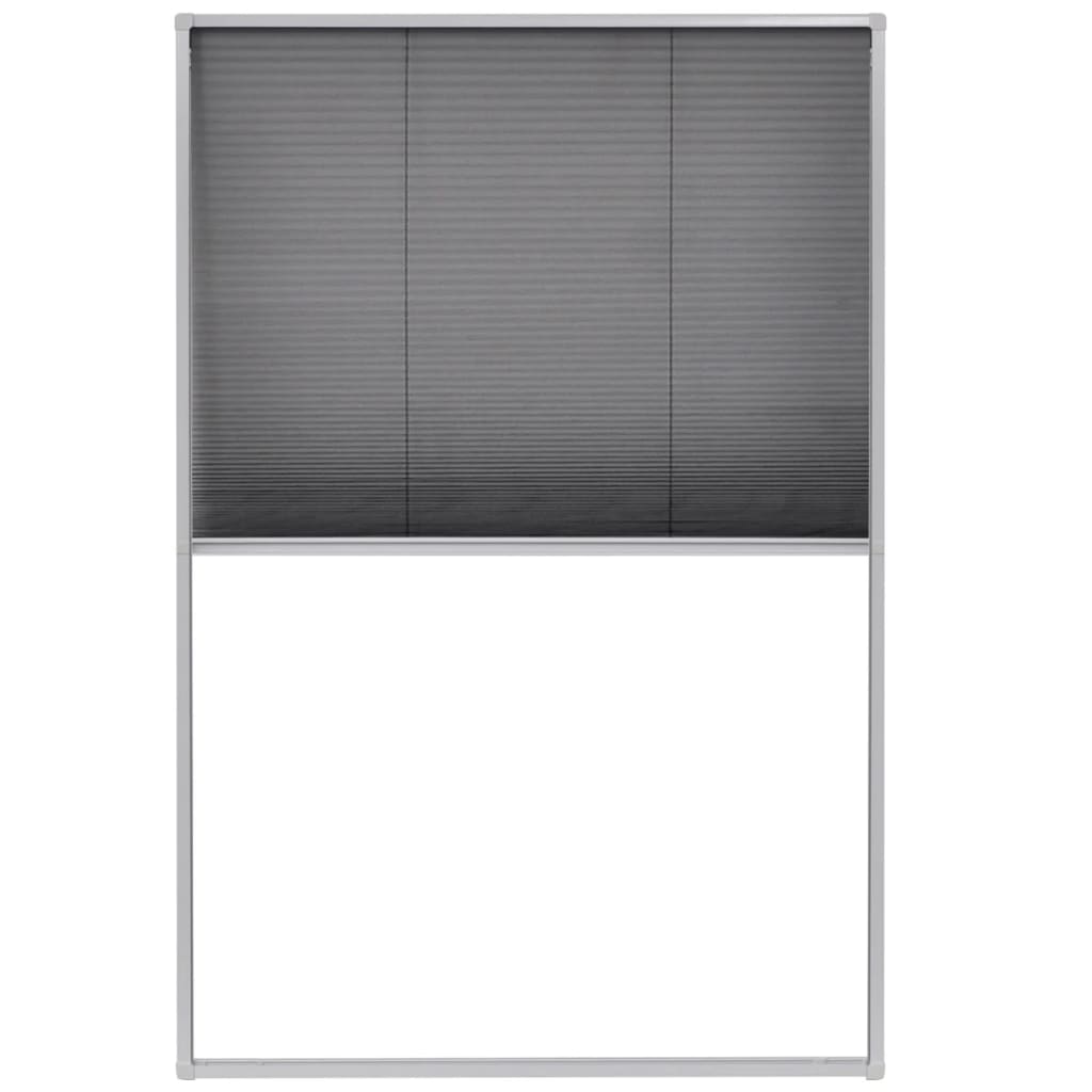 Raamhor Plissé 80X120 Cm Aluminium 80 x 120 cm Wit