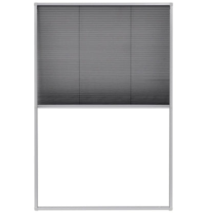 Raamhor Plissé 80X120 Cm Aluminium 80 x 120 cm Wit