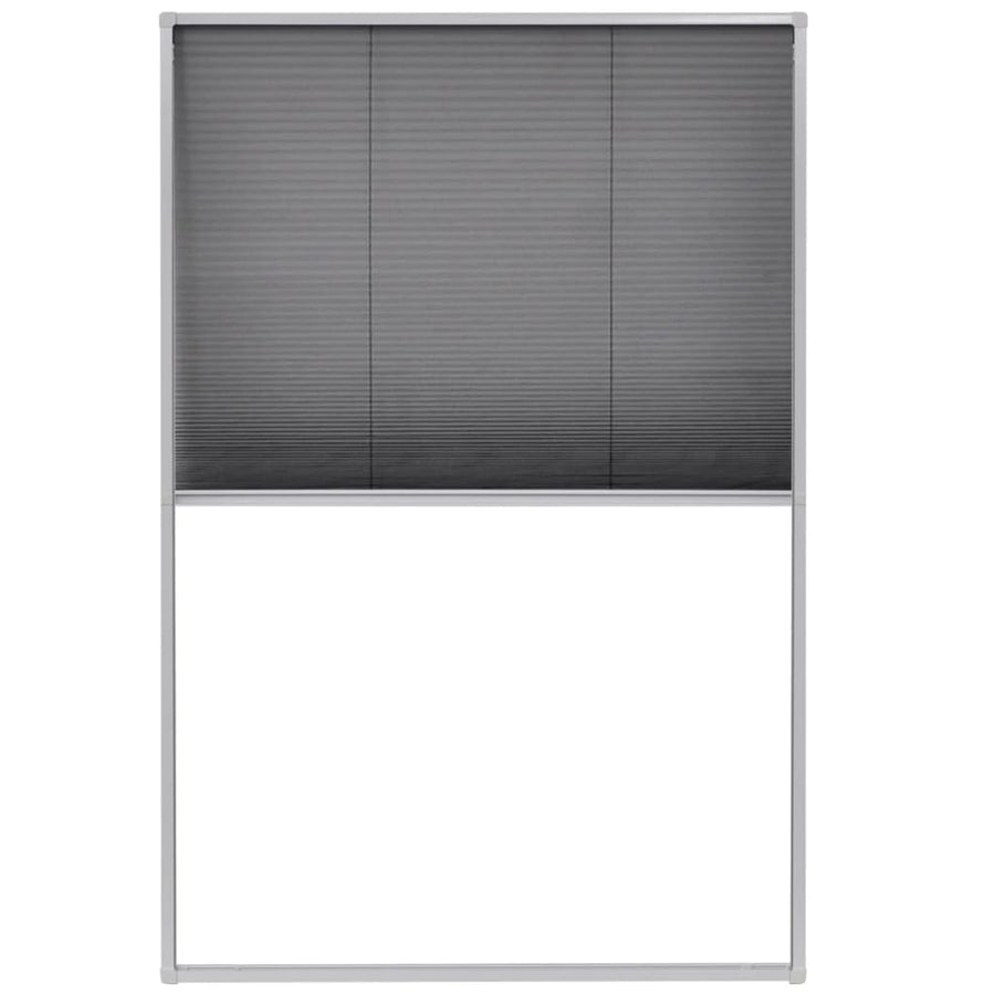 Raamhor Plissé 80X120 Cm Aluminium 80 x 120 cm Wit