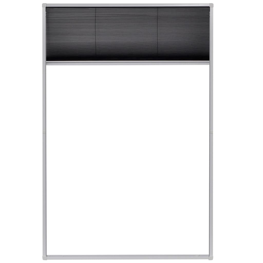 Raamhor Plissé 80X120 Cm Aluminium 80 x 120 cm Wit