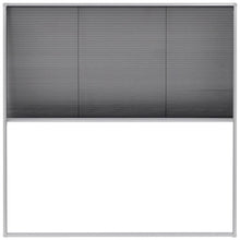 Raamhor Plissé Aluminium 120 x 120 cm Wit
