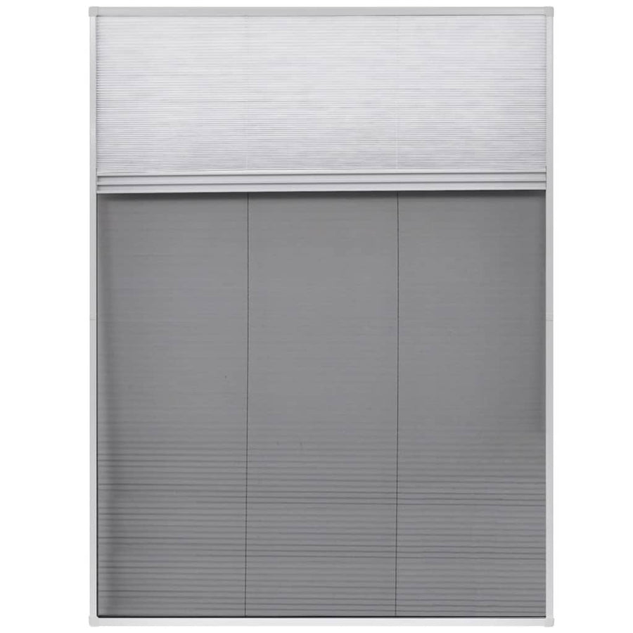 Raamhor Plissé Met Verduistering 60X80 Cm Aluminium 60 x 80 cm Wit