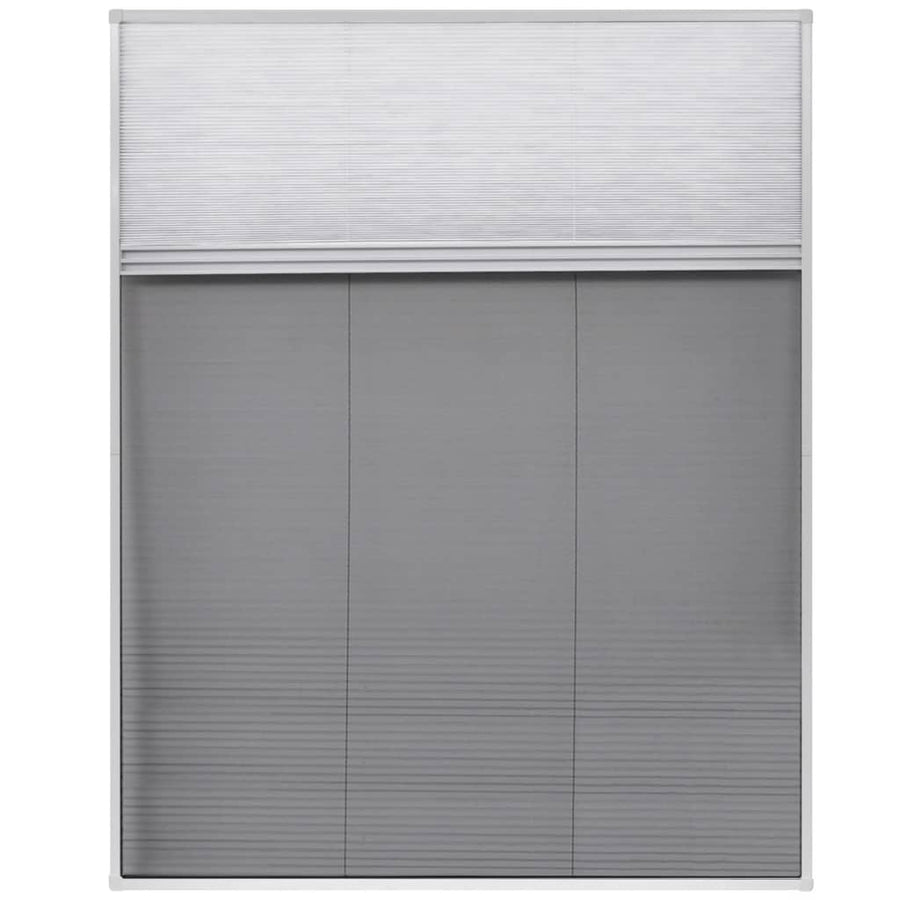 Raamhor Plissé Met Verduistering 80X100 Cm Aluminium 80 x 100 cm Wit