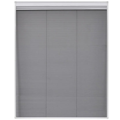 Raamhor Plissé Met Verduistering 80X100 Cm Aluminium 80 x 100 cm Wit
