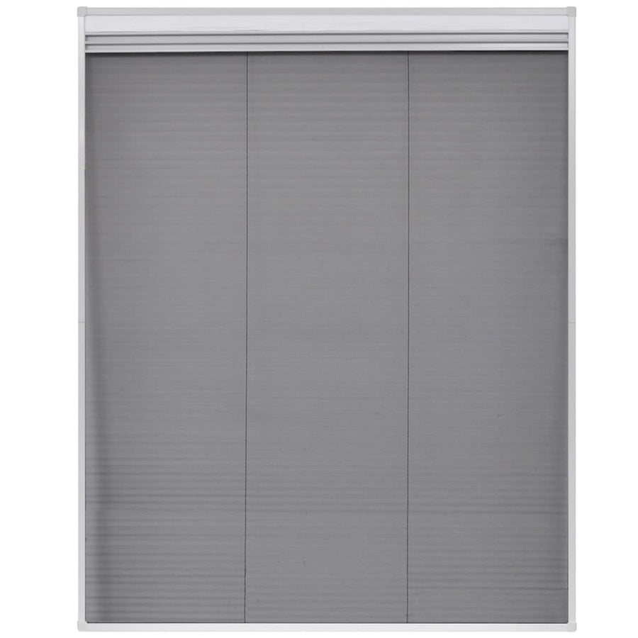 Raamhor Plissé Met Verduistering 80X100 Cm Aluminium 80 x 100 cm Wit