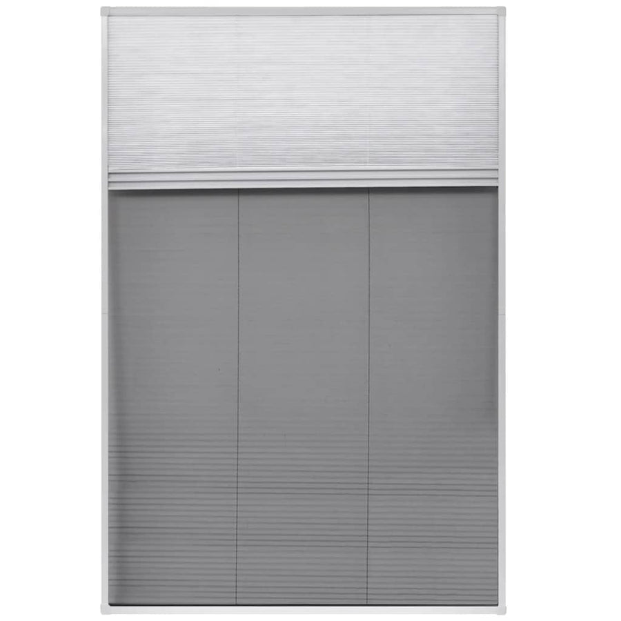 Raamhor Plissé Met Verduistering 80X120 Cm Aluminium 80 x 120 cm Wit