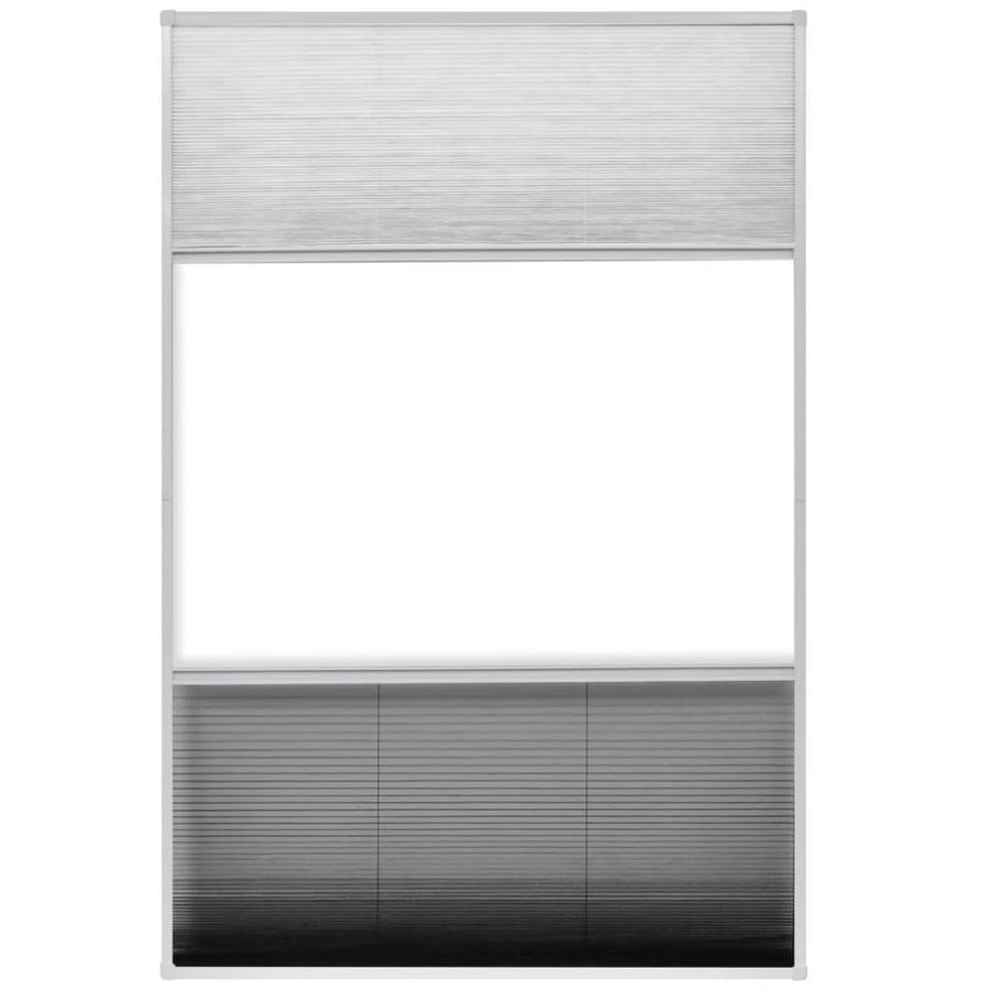 Raamhor Plissé Met Verduistering 80X120 Cm Aluminium 80 x 120 cm Wit