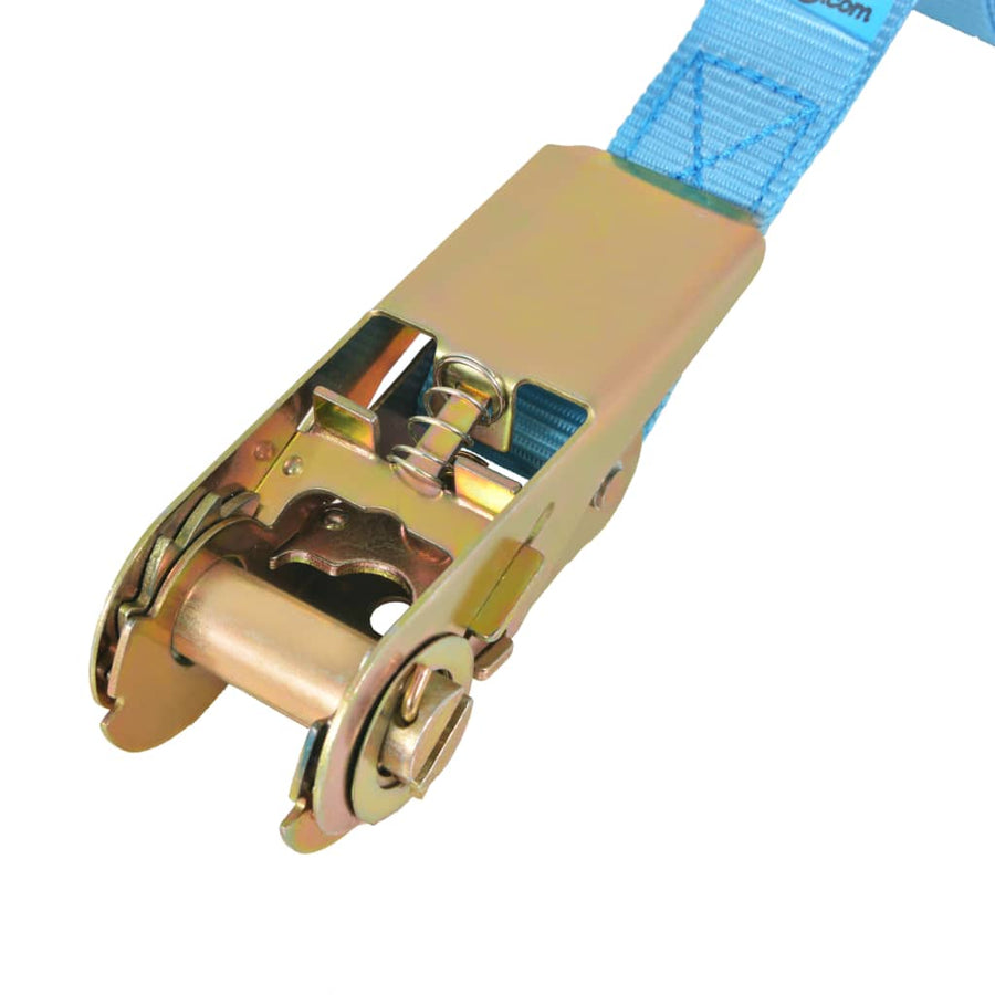 Spanbanden 0,8 Ton 6Mx25Mm St 4 6 m x 25 mm Blauw