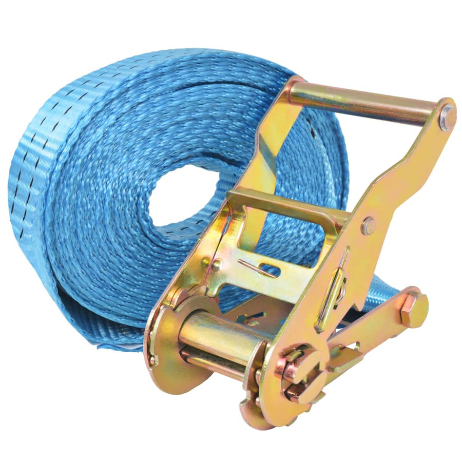Spanbanden 2 ton 6mx38mm blauw 10 st 10 6 m x 38 mm Blauw