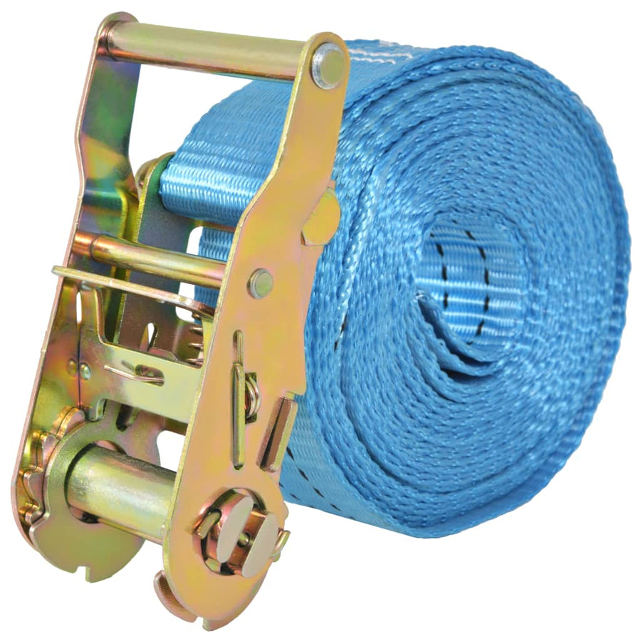 Spanbanden 2 ton 6mx38mm blauw 10 st 10 6 m x 38 mm Blauw
