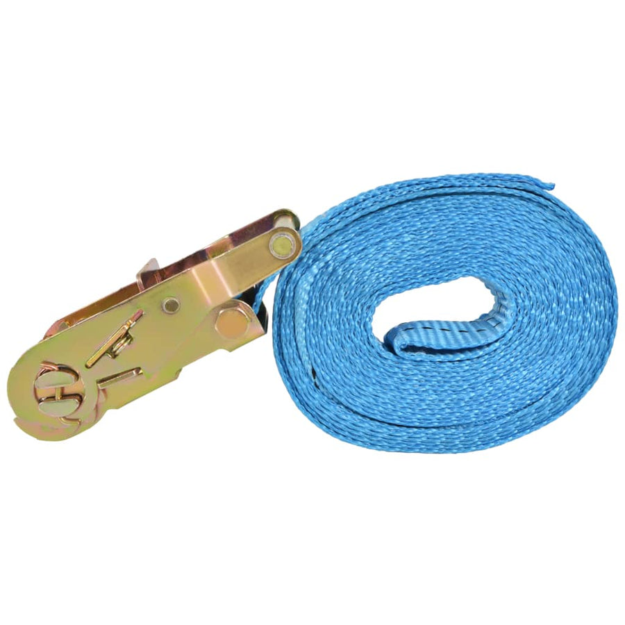 Spanbanden 2 ton 6mx38mm blauw 10 st 10 6 m x 38 mm Blauw