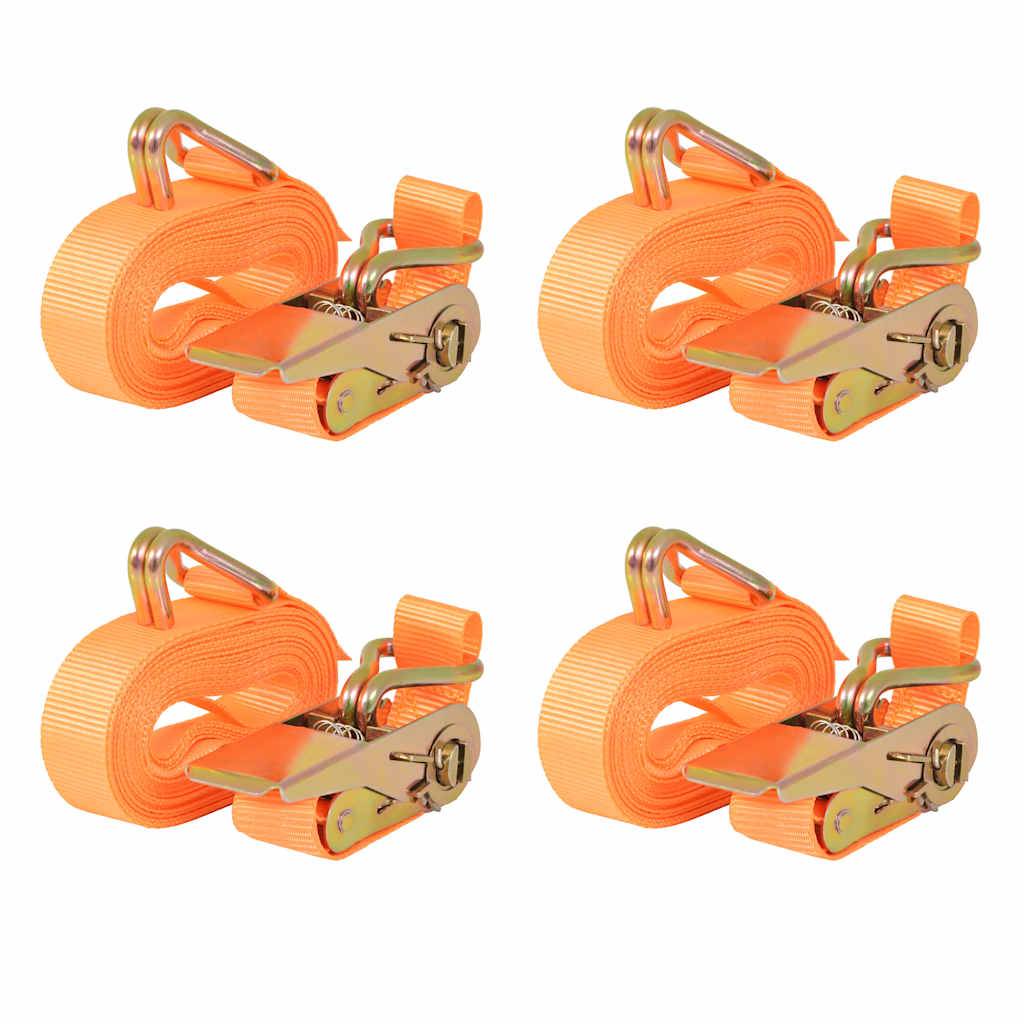 Spanbanden 0,4 Ton 6Mx25Mm 4 St 6 m x 25 mm Oranje