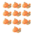 Lashing straps 0.4 ton 6mx25mm orange 10 pcs