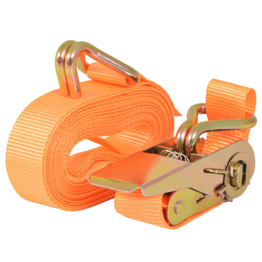 Spanbanden 0,4 ton 6mx25mm oranje 10 st