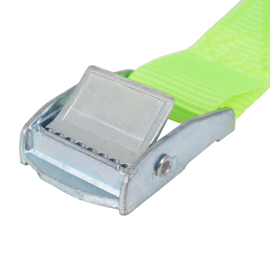 Banden 0,25 Ton 5Mx25Mm Fluoriserend Groen 10 St