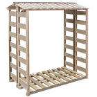 Log store 150x90x176 cm impregnated pine wood
