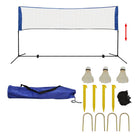 Badmintonnet 300x155 cm met shuttles