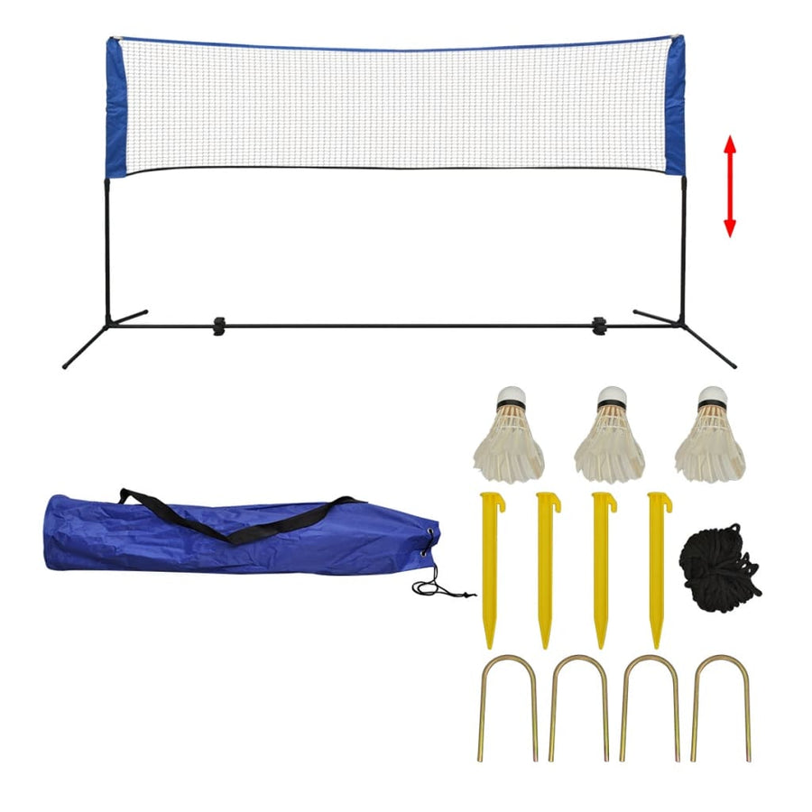 Badminton Net Met Shuttles 300X155 Cm 300 cm