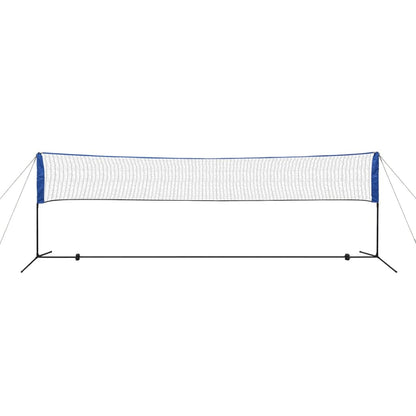 Badminton Net Met Shuttles 500X155 Cm 500 cm