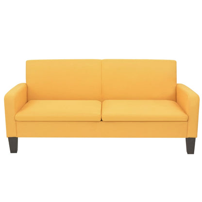 180X65X76 Cm Geel Driezitsbank