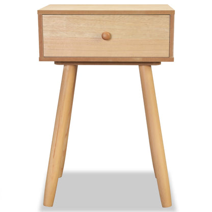 Nachtkastjes 40X30X61 Cm Massief Grenenhout Bruin