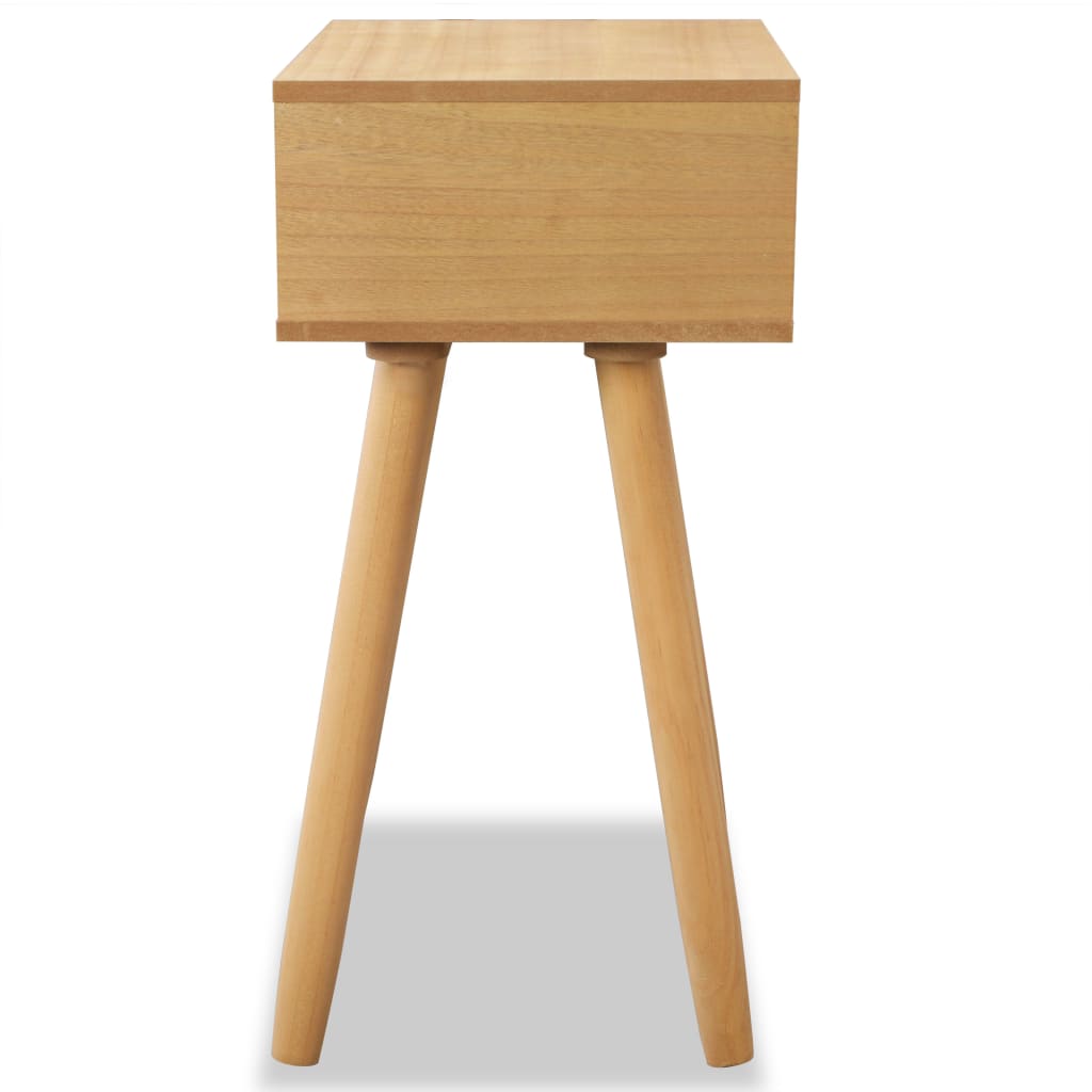 Nachtkastjes 40X30X61 Cm Massief Grenenhout Bruin