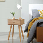 Bedside tables 2 pcs 40x30x61 cm solid pine brown