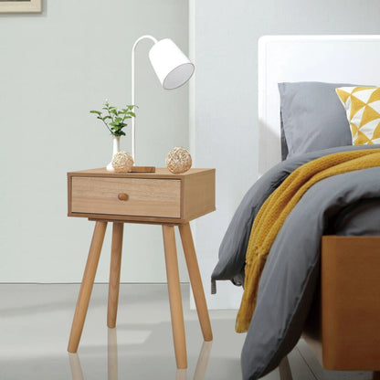 Nachtkastjes 40X30X61 Cm Massief Grenenhout Bruin