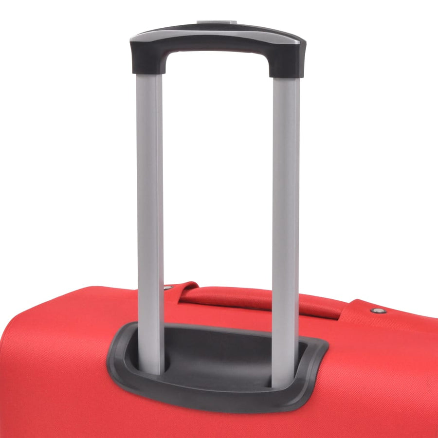 Trolleyset rood 3-delig Rood