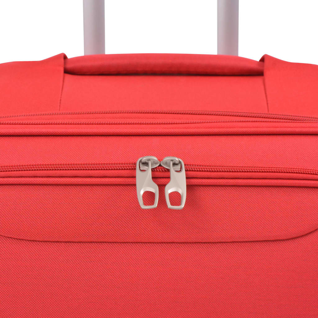Trolleyset rood 3-delig Rood