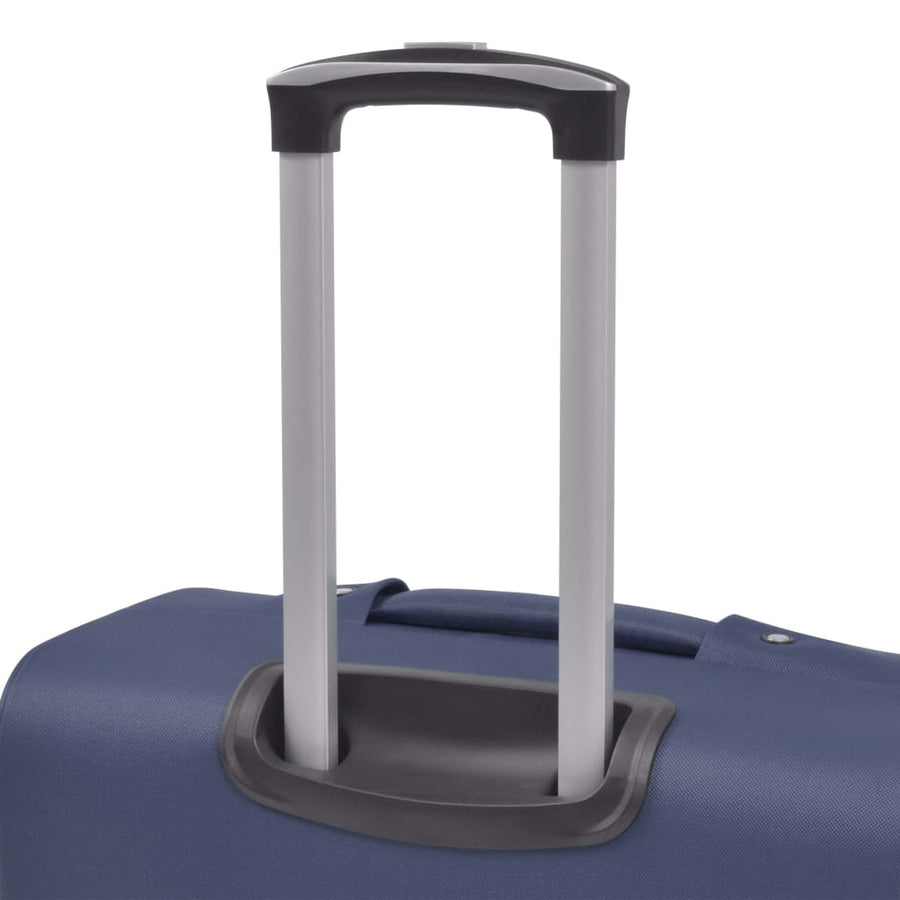 Trolleyset marineblauw 3-delig Marineblauw