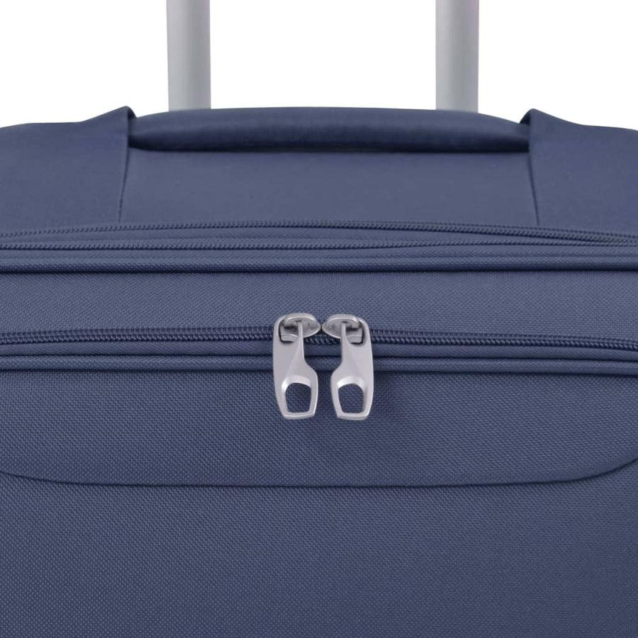 Trolleyset marineblauw 3-delig Marineblauw