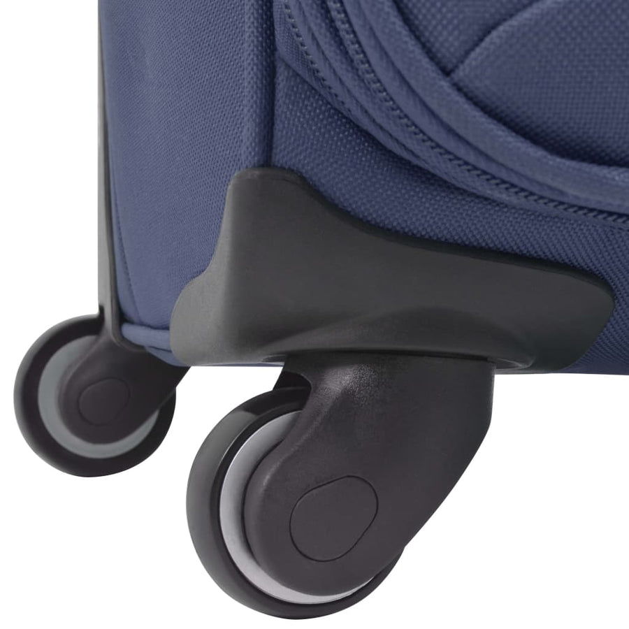 Trolleyset marineblauw 3-delig Marineblauw