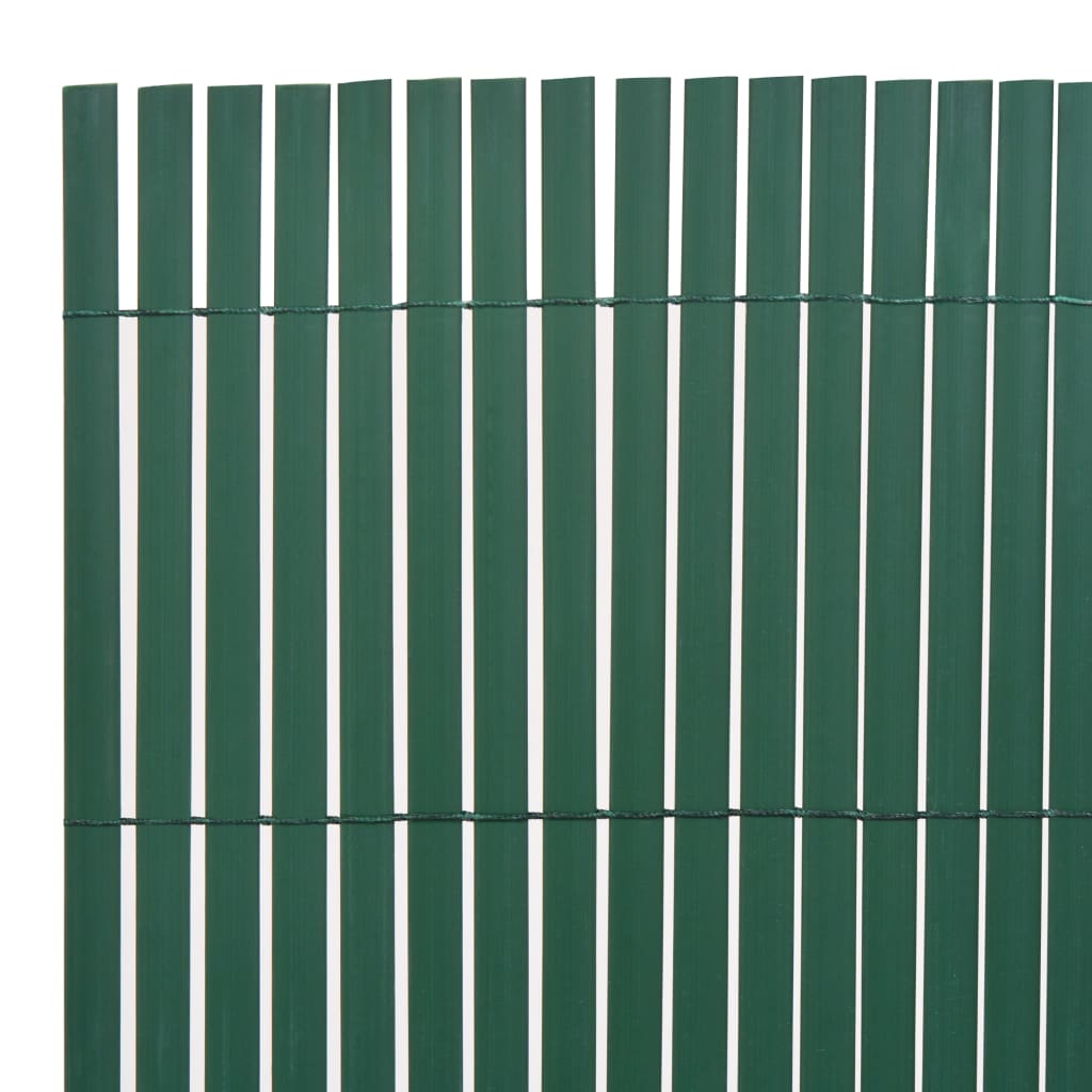 Tuinafscheiding Dubbelzijdig 150X300 Cm Pvc Groen