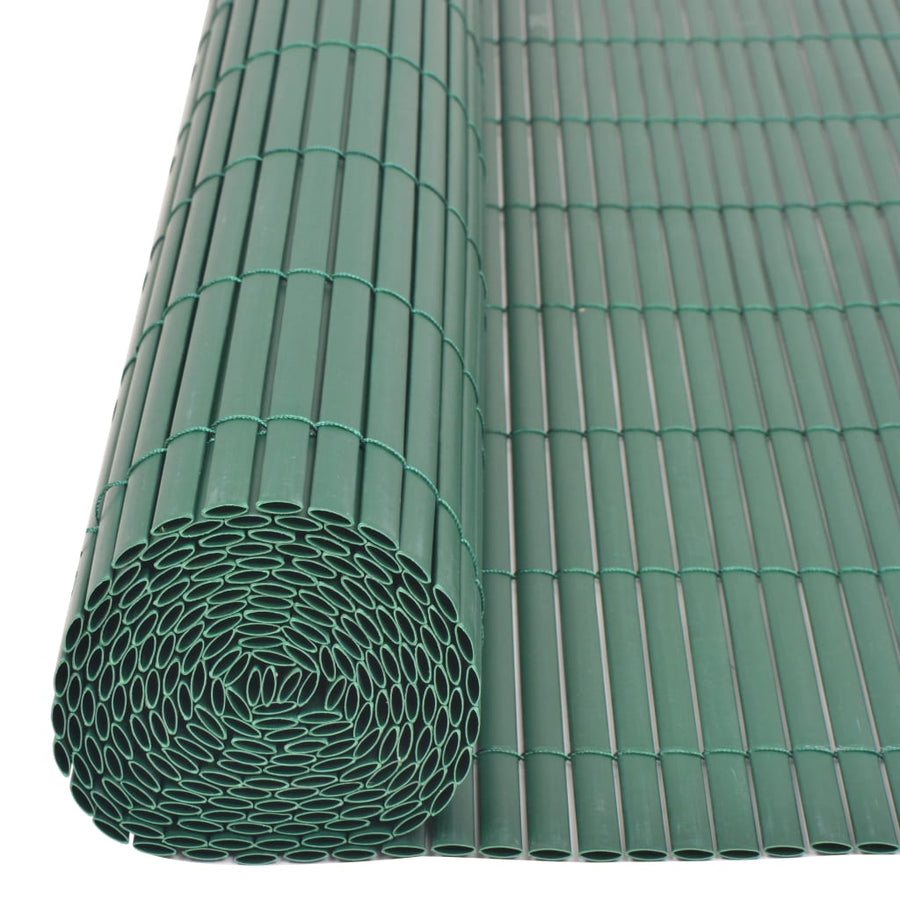 Tuinafscheiding Dubbelzijdig 150X300 Cm Pvc Groen