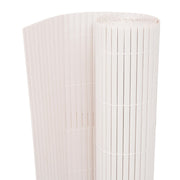 White Garden Fence 150 x 500 cm PVC