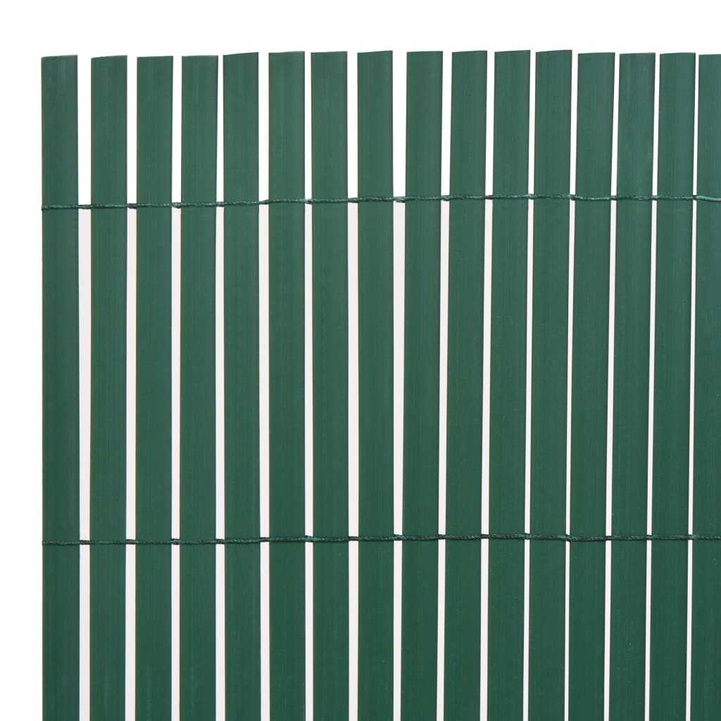 Tuinafscheiding Dubbelzijdig 150X500 Cm Pvc Groen