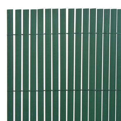 Tuinafscheiding Dubbelzijdig 150X500 Cm Pvc Groen