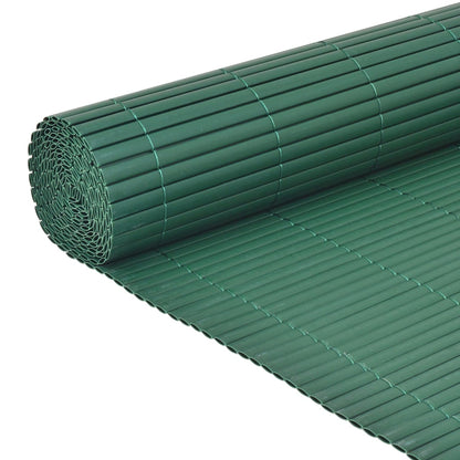Tuinafscheiding Dubbelzijdig 150X500 Cm Pvc Groen
