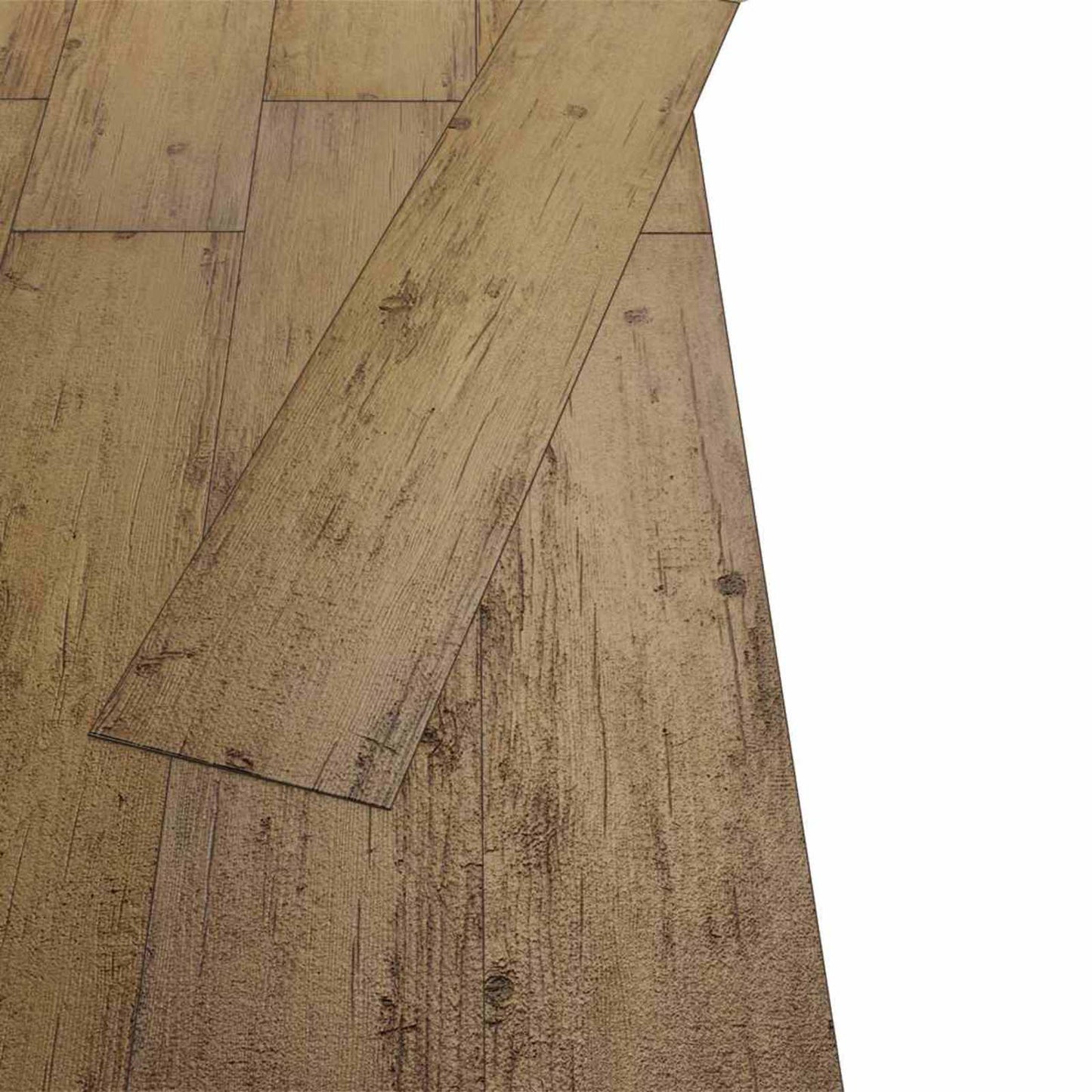 Vloerplanken 18 pcs Walnoot Bruin 5,26 m² PVC