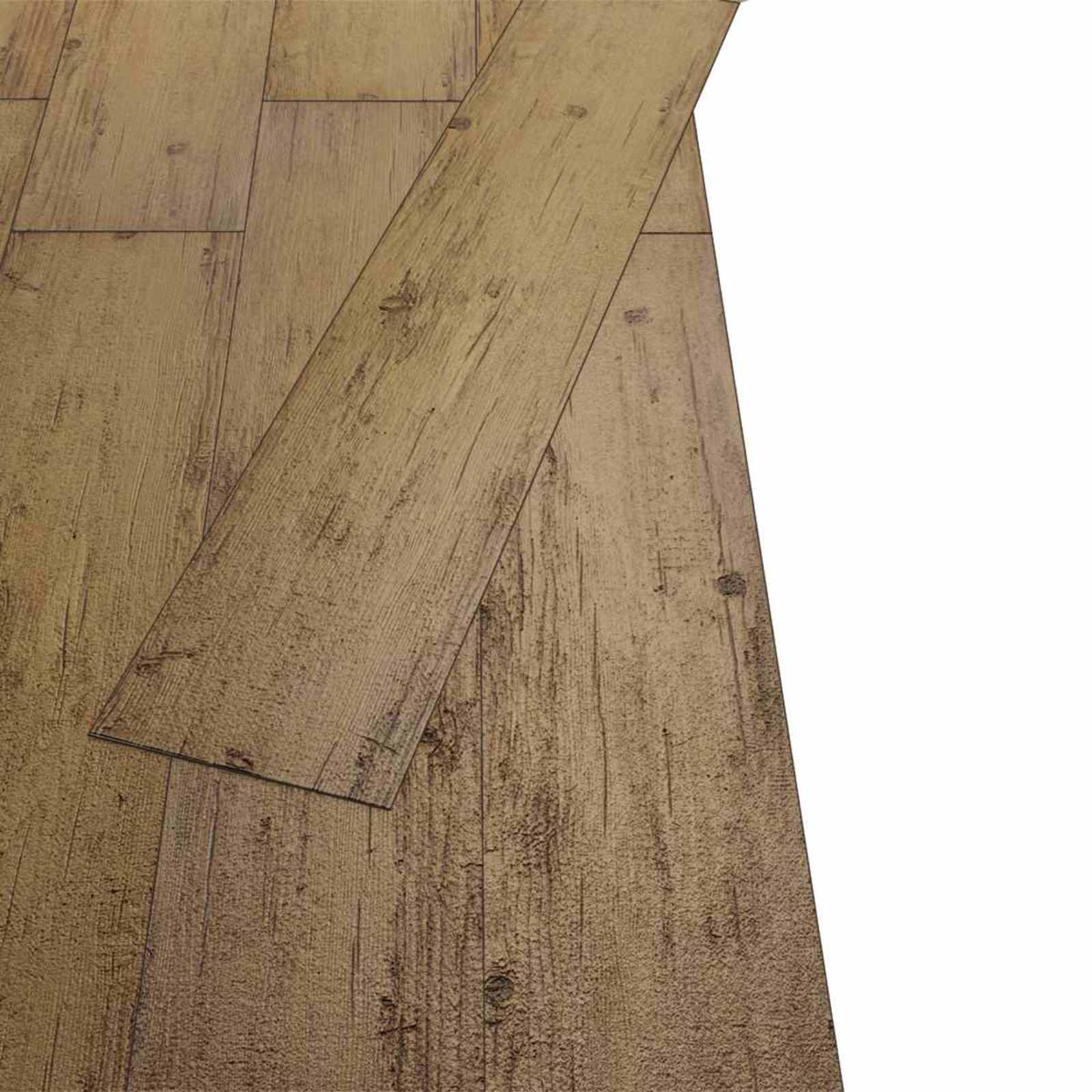 Vloerplanken 18 pcs Walnoot Bruin 5,26 m² PVC