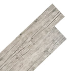 Vloerplanken niet-zelfklevend 5,26 m² 2 mm PVC washed eiken washed oak