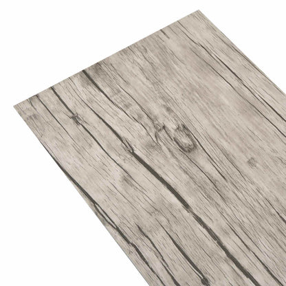 Vloerplanken 18 pcs Grijs 5,26 m² PVC