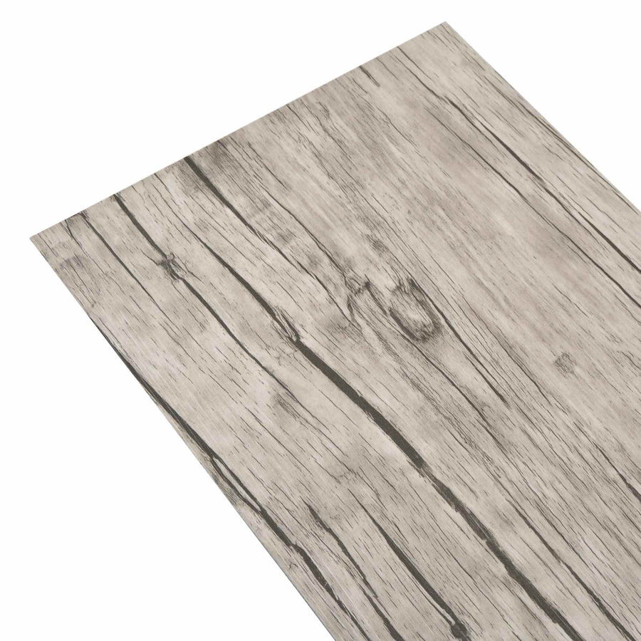 Vloerplanken 18 pcs Grijs 5,26 m² PVC